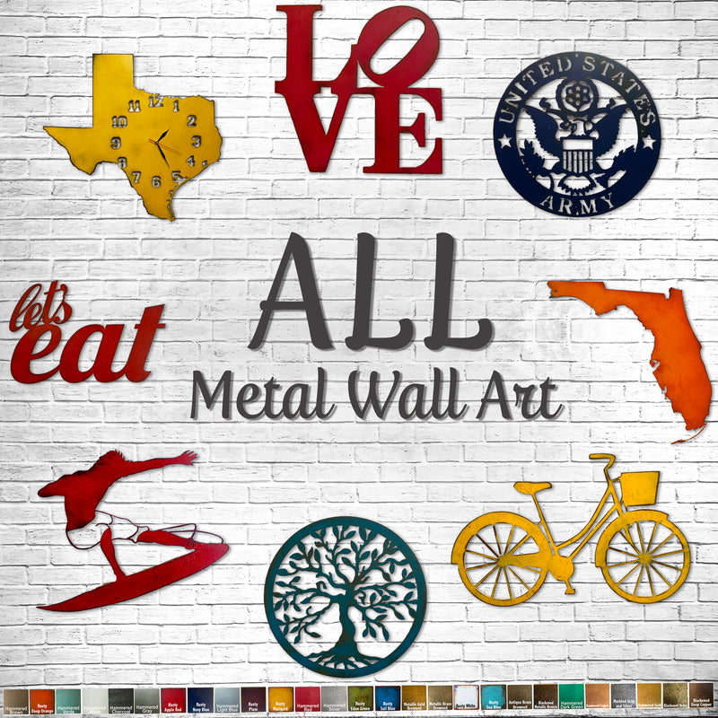 Functional Sculpture Metal Wall Art Metal Maps Words Letters Symbols Functional Sculpture Llc