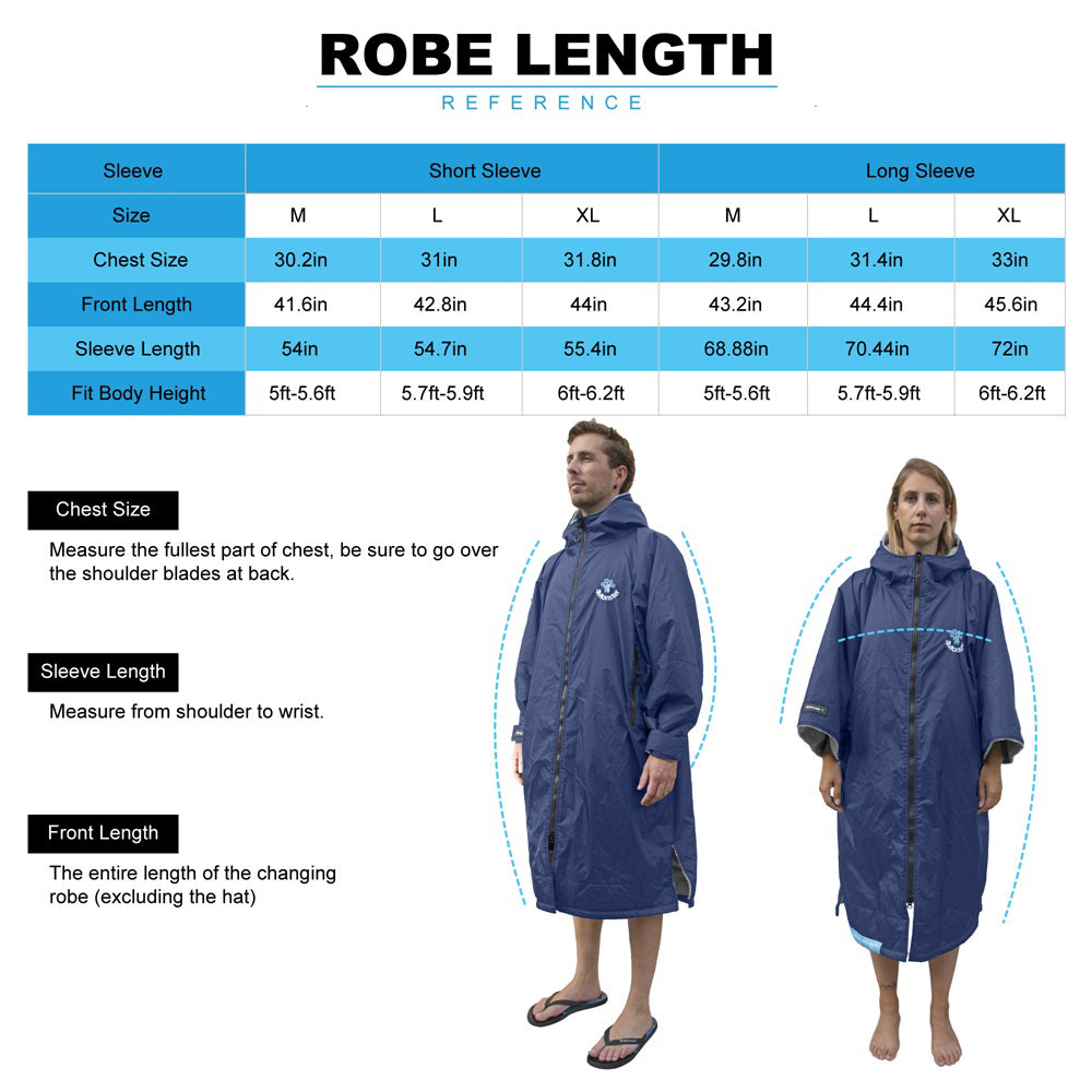 4Monster Changing Robe Warm Camo Fleece Lining Beach Usage Size Chrat