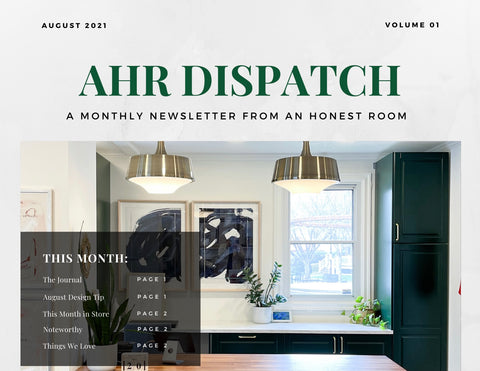 Image of front page of AHR Dispatch