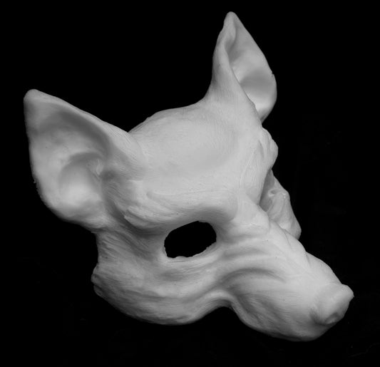 Fox, Vulpine Mask, Unpainted, Soft Foam for LARP Combat Theatre, Festivals,  Performance, Masquerade and Other Costumes -  Norway