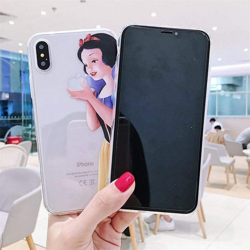 coque blanche neige iphone xr