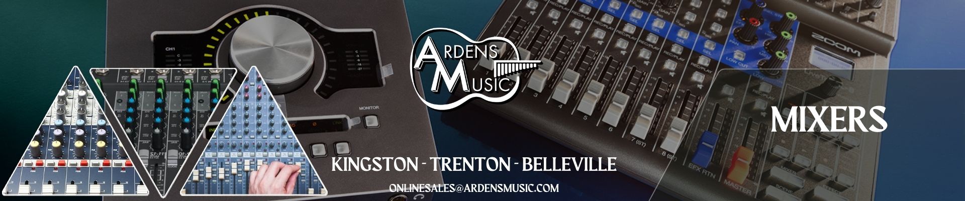 Choose Ardens Music for all your Pro Audio Needs needs. Our extensive selection and wide range of accompanying accessories make us the perfect one-stop shop. Visit your nearest Ardens Music location today to see for yourself!