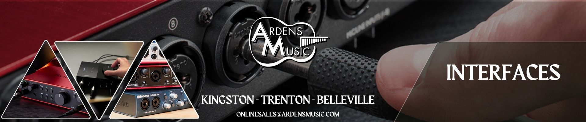 Choose Ardens Music for all your Pro Audio Needs needs. Our extensive selection and wide range of accompanying accessories make us the perfect one-stop shop. Visit your nearest Ardens Music location today to see for yourself!