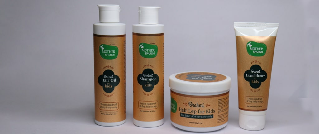 Mother Sparsh Brahmi Anti-Dandruff Kit For Kids Best body Care products