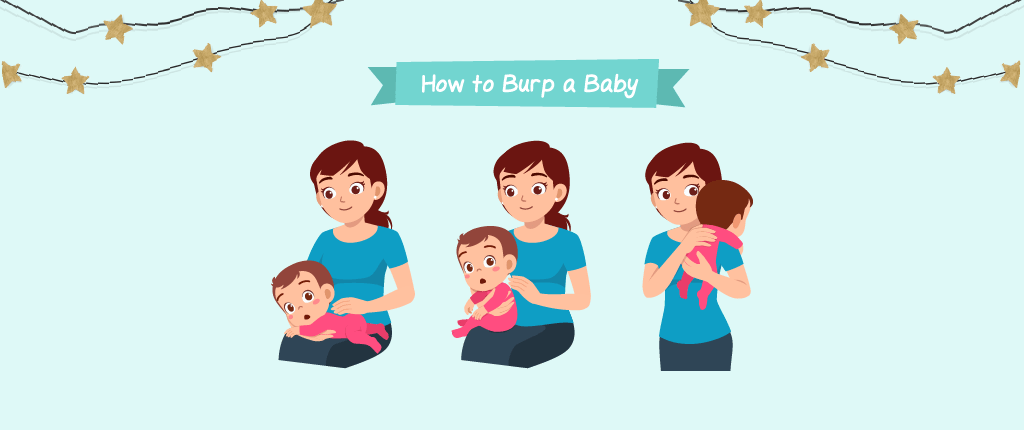 How to Burp a baby? Baby Health Tips