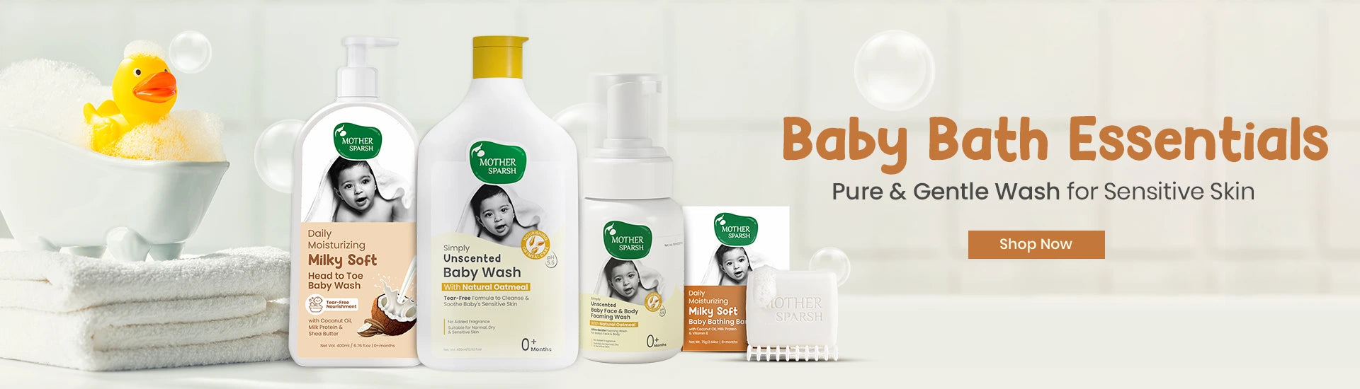 baby shop and body wash, Baby bathing assentials 