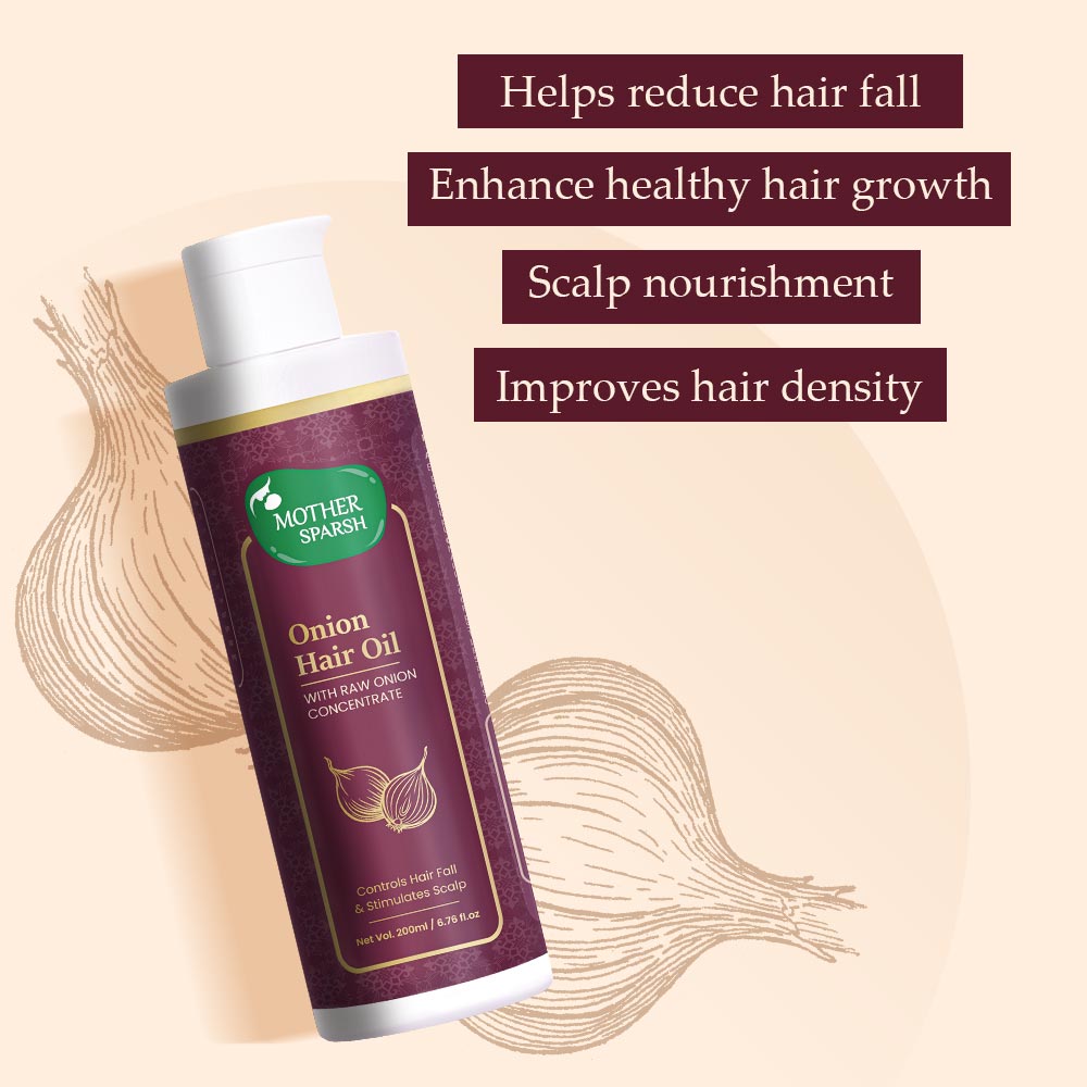 Proclues Onion Hair Oil for Hair Growth and Reduce hair fall  Dandruff  200ml