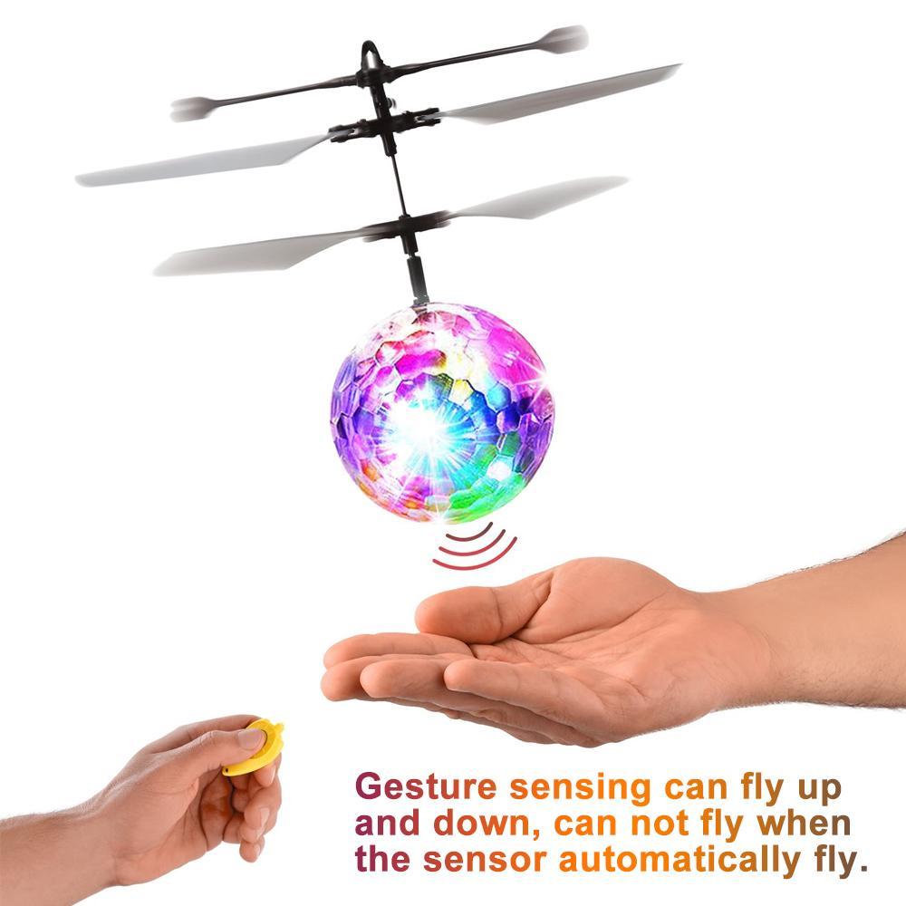 led flying ball