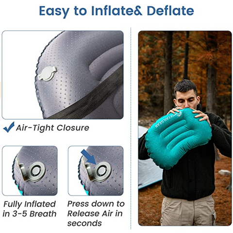 Inflatable Camping Pillow 9