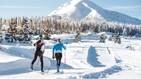 cross-country skiing