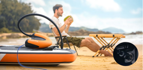 paddle boarding