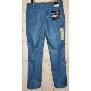 Basic Edition Men Comfort Action Stretch Jeans Blue 34x32 Flex Waistband Regular