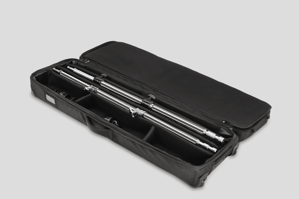 PROAIM Professional Cube Rolling Travel Case for 3 C-Stands
