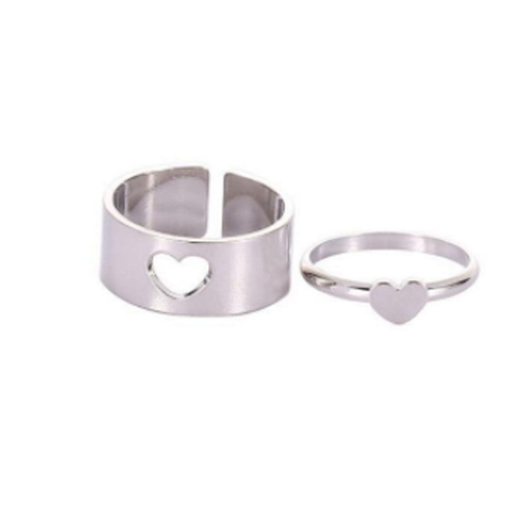 shein butterfly couple ring