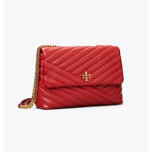 Tory Burch-Kira Chevron convertible Red apple – Bagallery