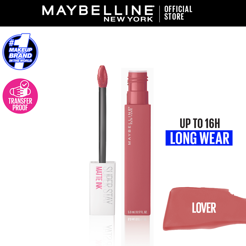 Maybelline New York Superstay Matte Ink Liquid Lipstick 15 Lover Ba Bagallery 