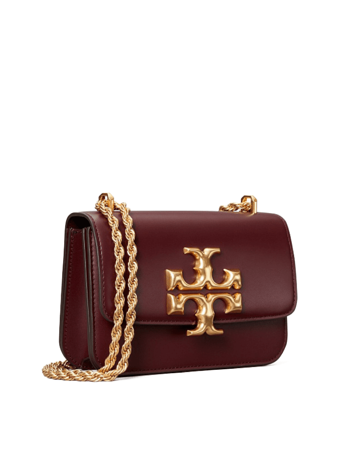 Tory Burch Eleanor small convertible shoulder bag Claret – Bagallery