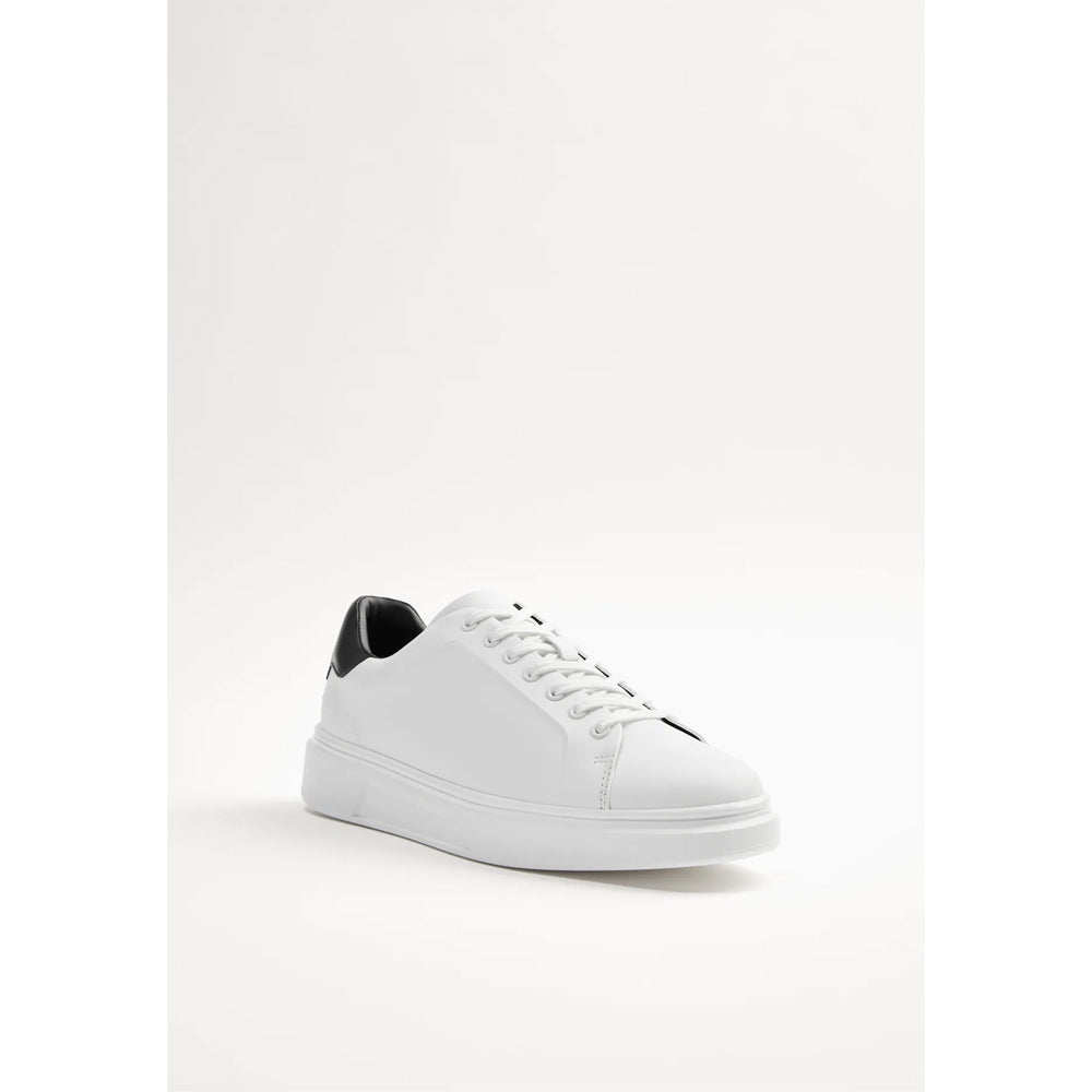 zara contrast sneakers with textured sole