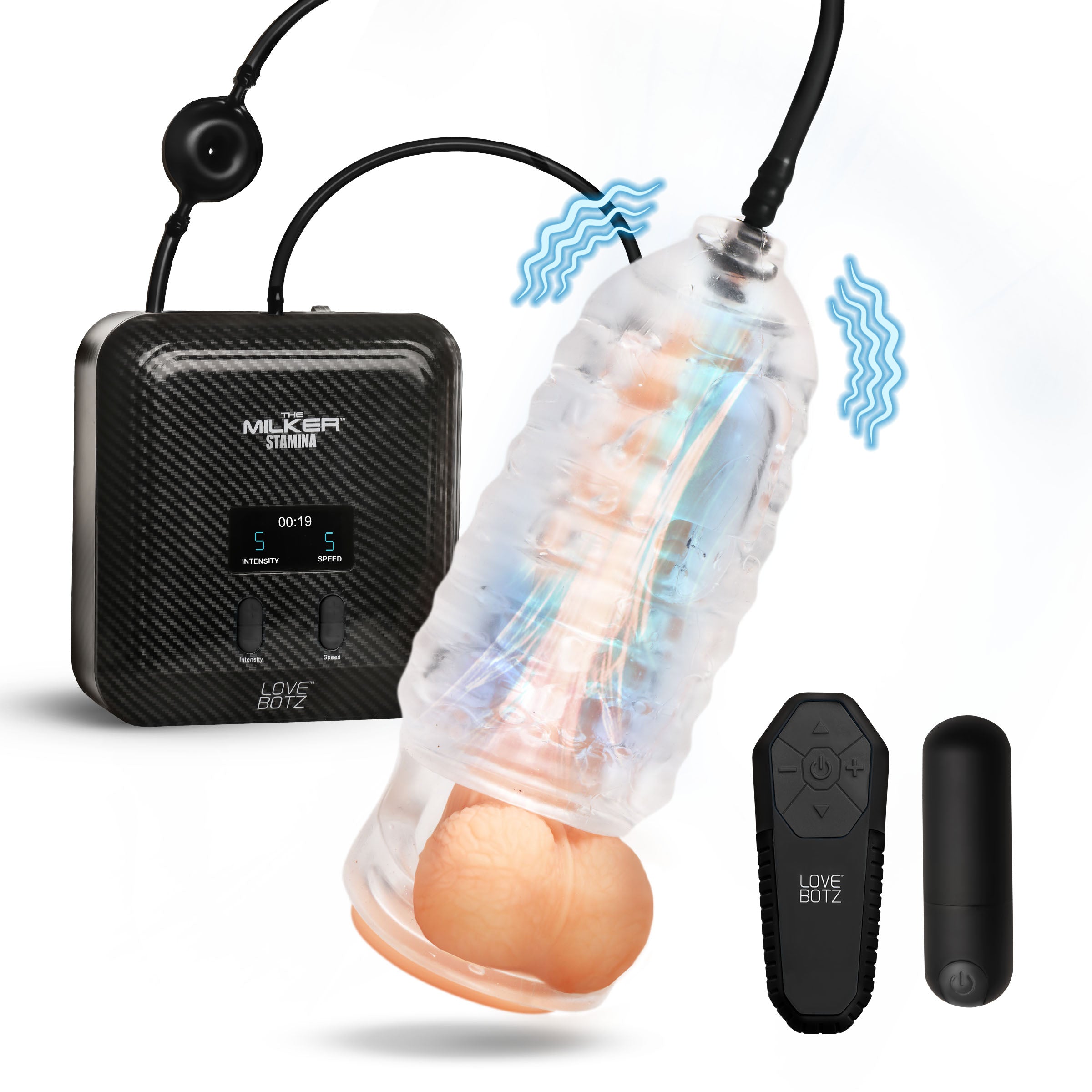 The Milker Stamina with Automatic Stroking, Suction and Vibration - Image 11
