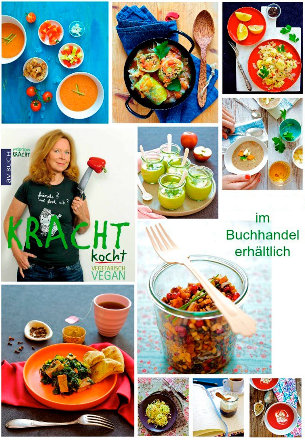 Gazpacho Pikante mit Marie Sharp's Hot Sauce verfeinert