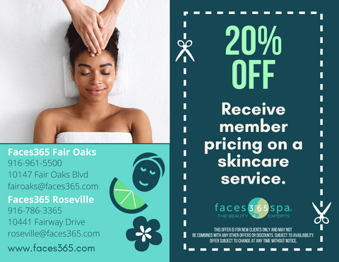 Receive 20% off guest pricing on a facial service of your choice