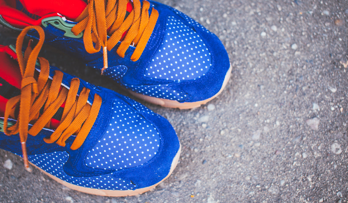 bodega x saucony elite grid 9000 polka dot pack