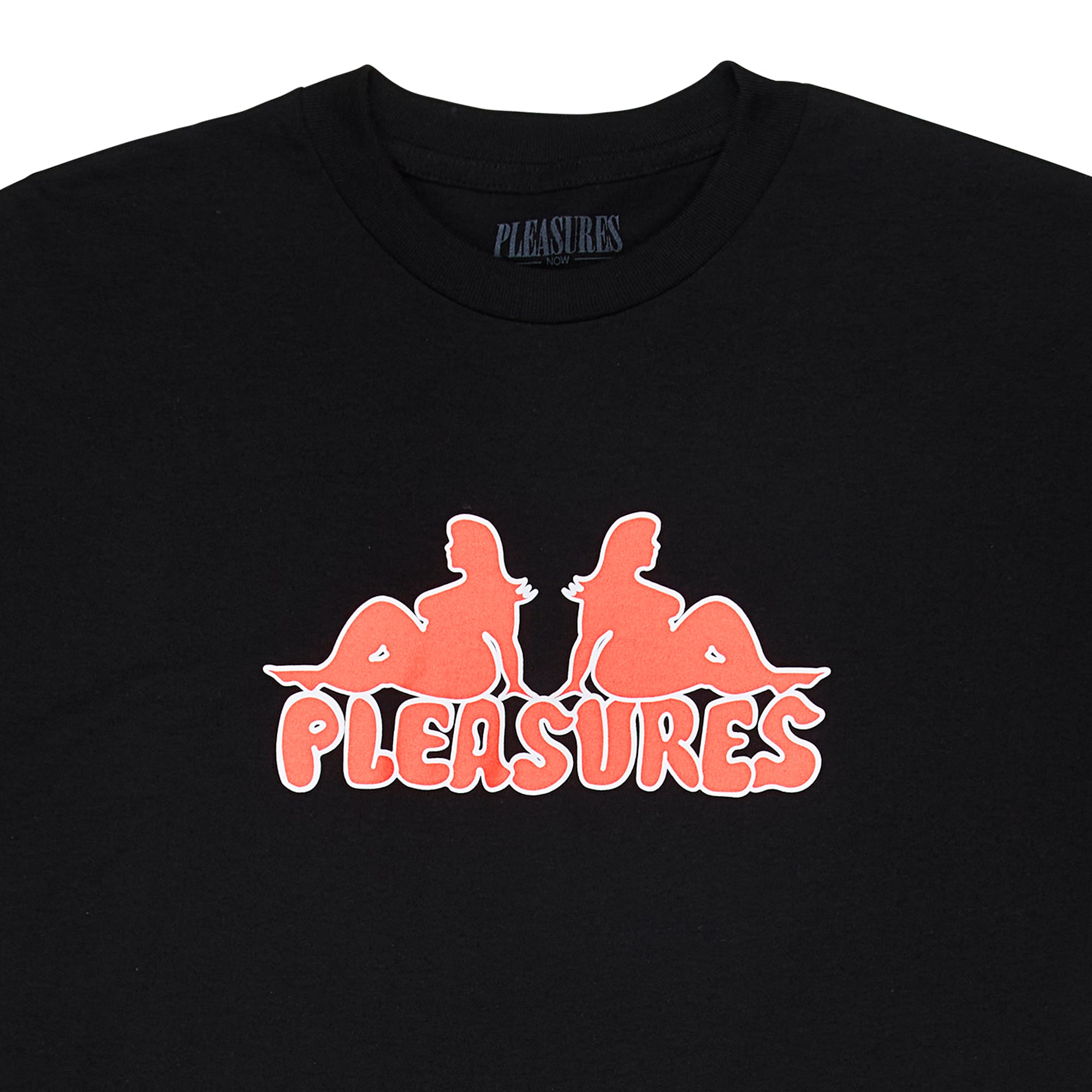 Pleasures Mens Thicc Logo T-Shirt