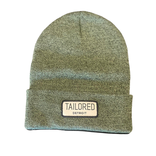 The Tailored Detroit Knit Hat - Hunter Green