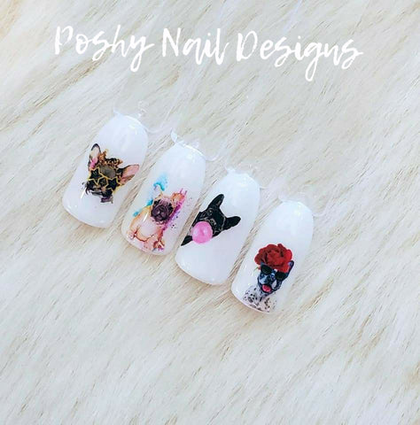 Pardon My Frenchie! – Poshy Nail Designs