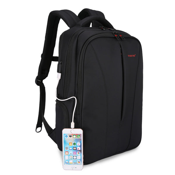 TIGERNU T-B3220 Anti-Theft Water Resistant Mens Travel Laptop Bag Back ...