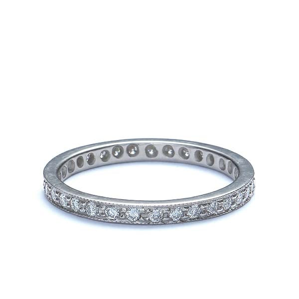 Platinum Diamond Eternity band #L1036E PLAT-2 – Leigh Jay & Co