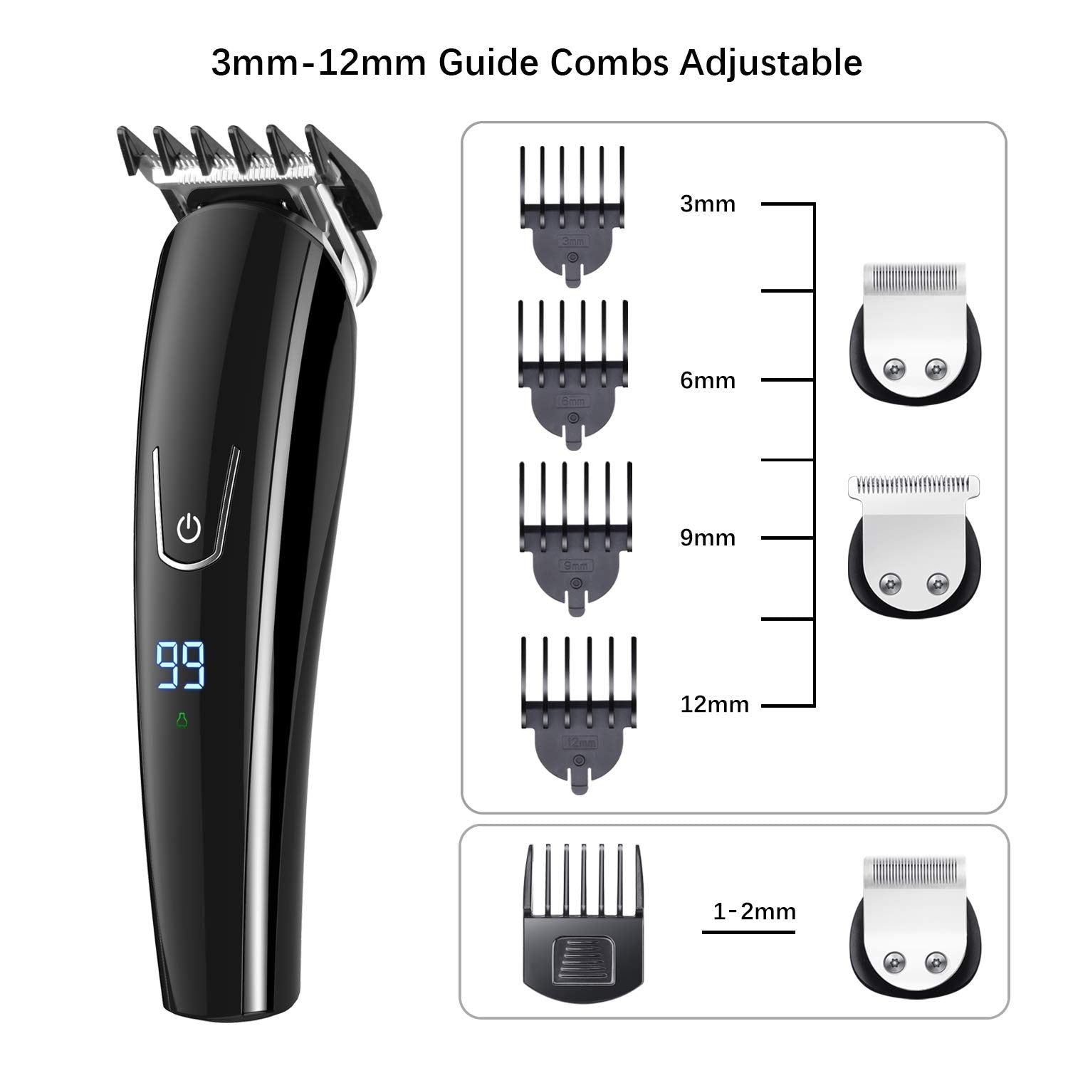 shaving machine clipper sizes