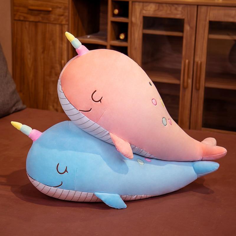 cute narwhal plush