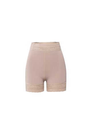 High-waisted butt lifter shaper short