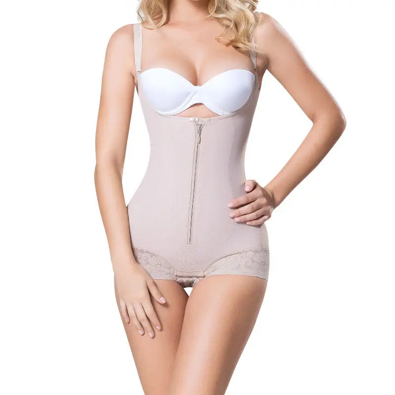 Knee-length abdominal pin shapewear. | 052841 - 062841 - 072841