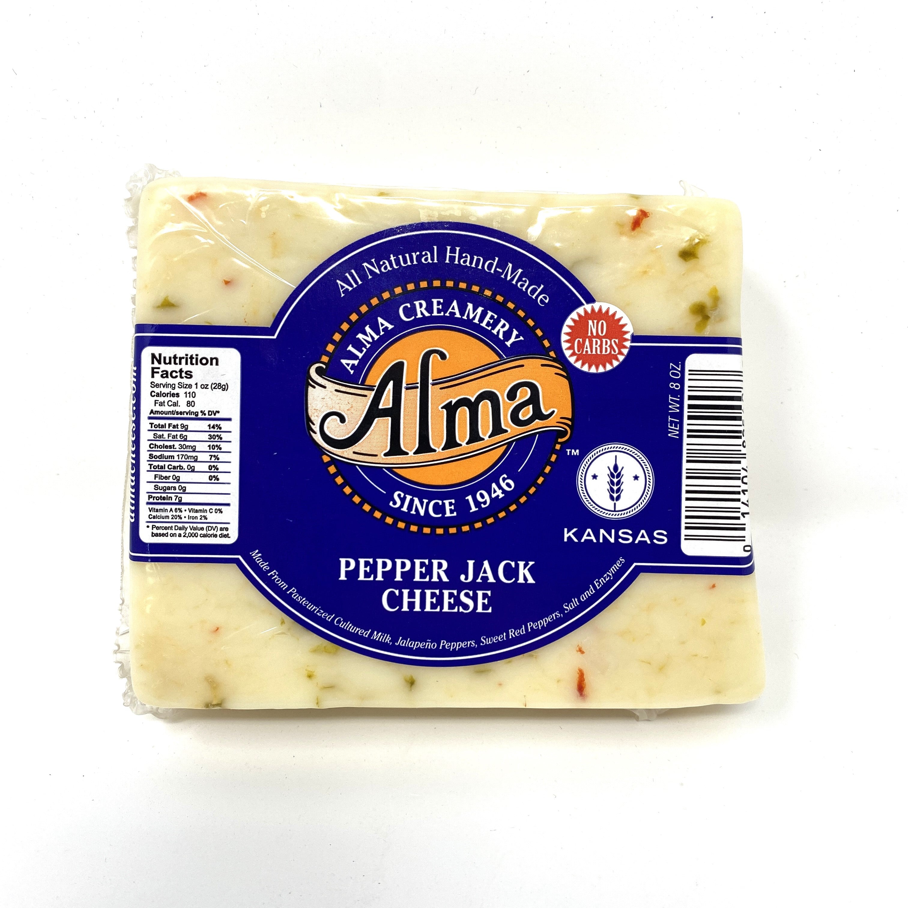 Pepper Jack Cheese - Happy Belly - 8 oz