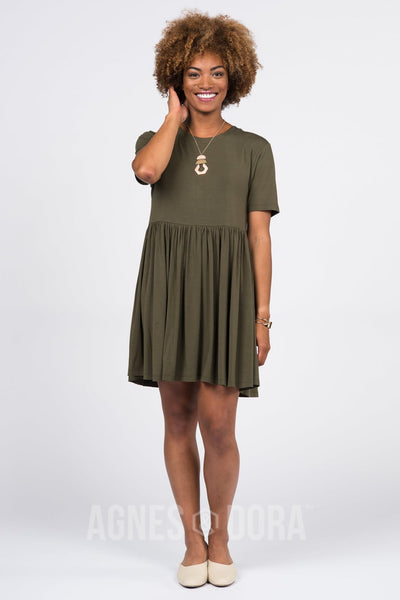 agnes and dora modern tunic dress