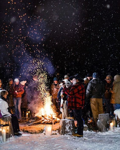 Winter Bonfire