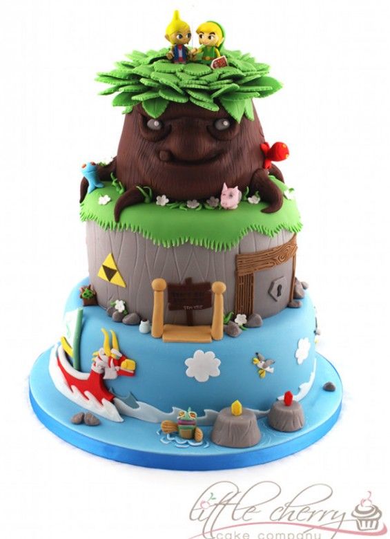 Video Game Wedding Cakes: Zelda Cake