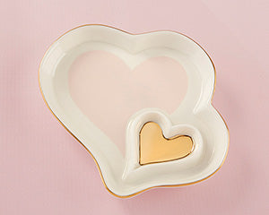 Double Heart Trinket Dish | 7 Bridesmaid Gifts Your Ladies are Sure to Love | My Wedding Favors