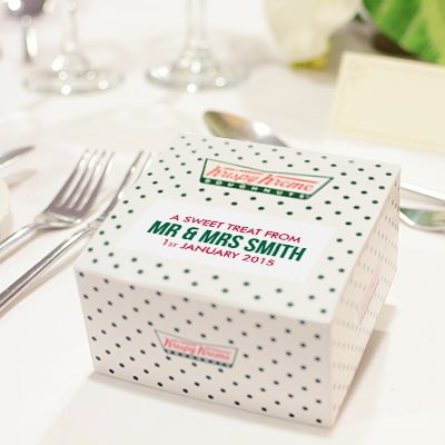 Krispy Kreme Wedding Favors | Incorporating Donuts Into Your Wedding | My Wedding Favors