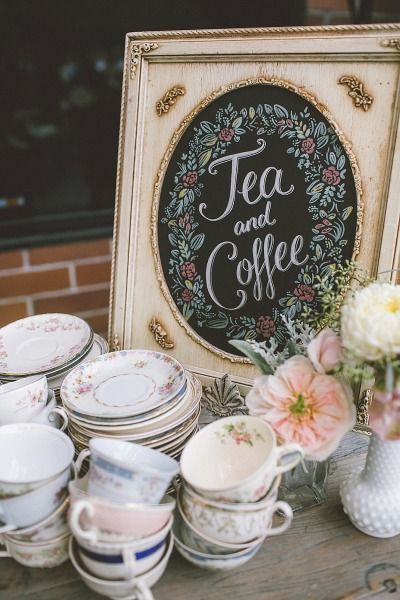 Tea Party Bridal Shower: Tea Cups