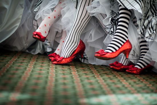 Halloween Wedding: Shoes