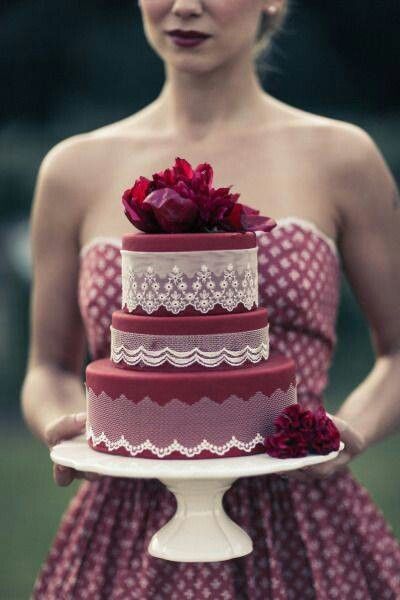 Marsala Wedding Cakes