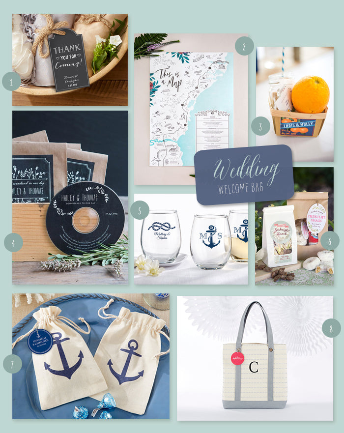 Wedding Welcome Bags Guide: 5 Tips And 25 Ideas - Weddingomania