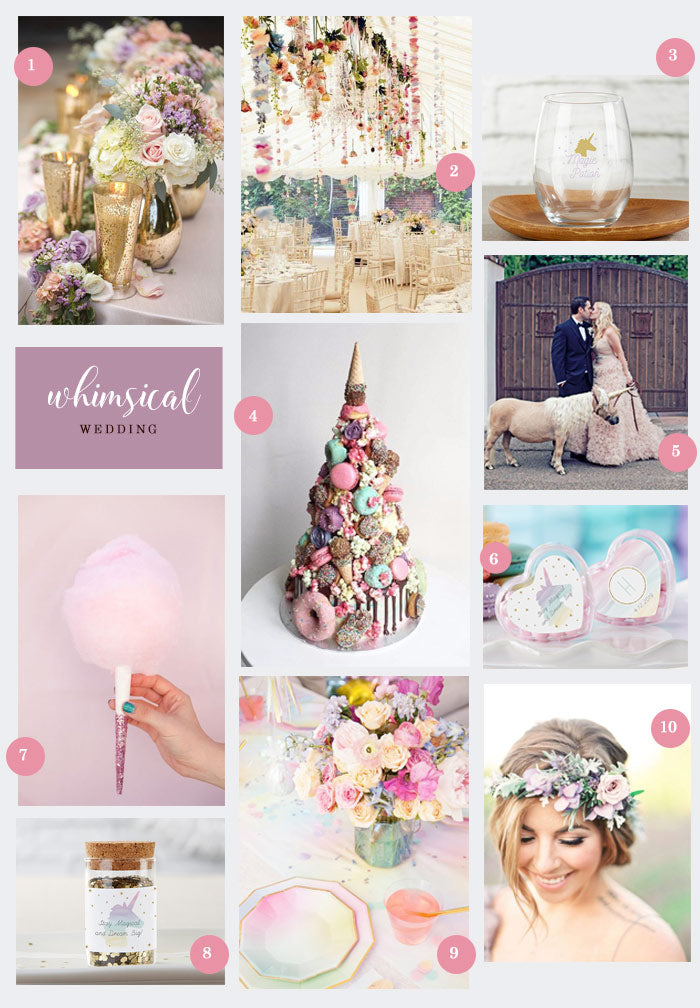 10 Ideas For A Whimsical Wedding My Wedding Favors