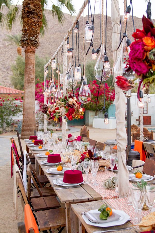 Moroccan Oasis Bridal Shower Theme