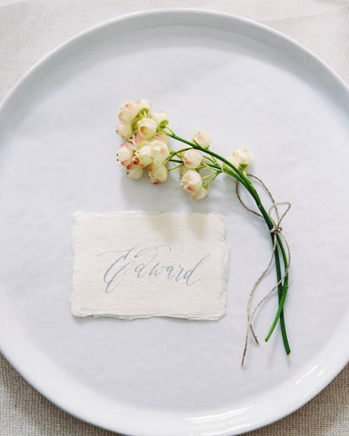 Floral Place Setting