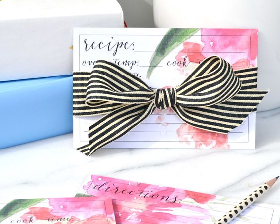 Kitchen Themed Bridal Shower Gift