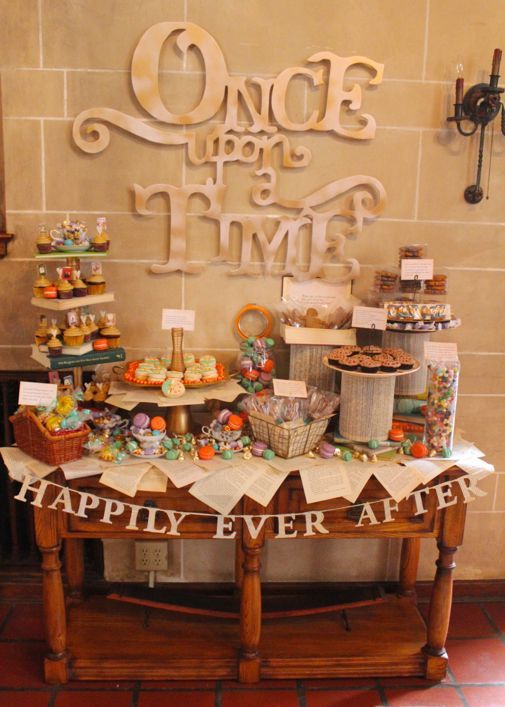 Book-Themed Bridal Shower: Fairy Tale | Project Denneler